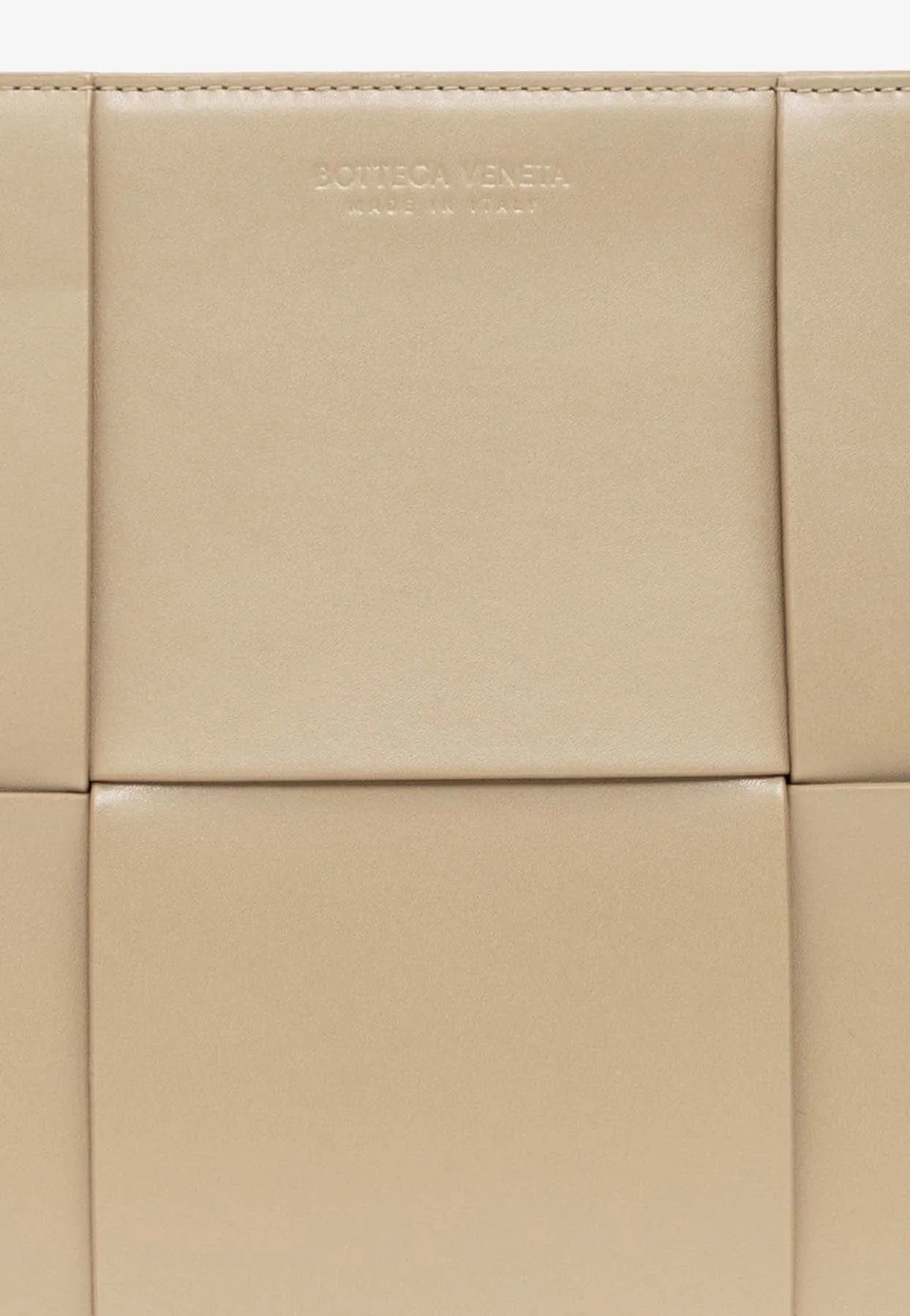 Arco Intrecciato Leather Document Holder