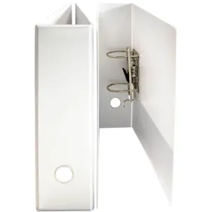 Bantex Insert Lever Arch File Folder 70mm A4 White Box 10
